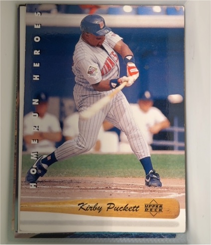 1993 Upper Deck Home Run Heroes #HR24 Kirby Puckett — front
