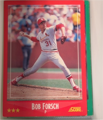 1988 Score #264 Bob Forsch — front