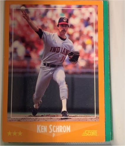 1988 Score Ken Schrom — front