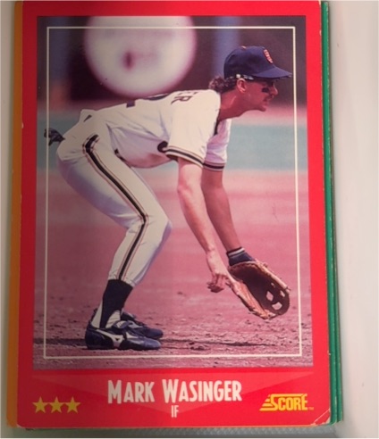 1988 Score #283 Mark Wasinger — front