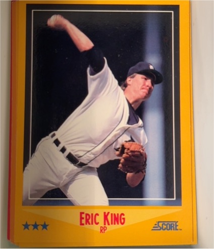 1988 Score #471 Eric King — front