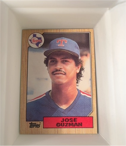 1987 Topps #363 Jose Guzman — front