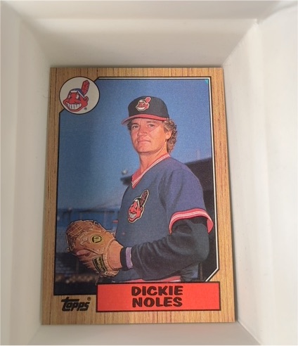 1987 Topps #244 Dickie Noles — front