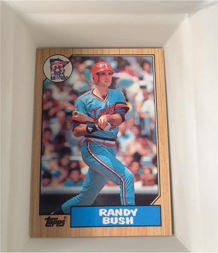 1987 Topps #364 Randy Bush — front