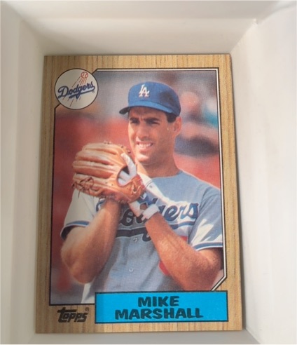 1987 Topps #664 Mike Marshall — front