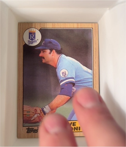 1987 Topps #240 Steve Balboni — front