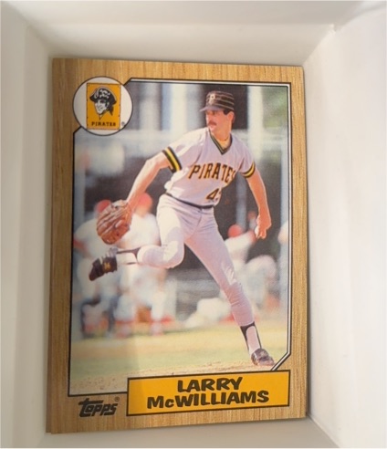 1987 Topps #564 Larry McWilliams — front