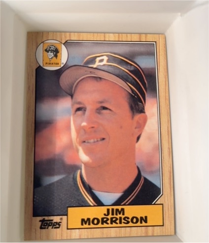 1987 Topps #237 Jim Morrison — front