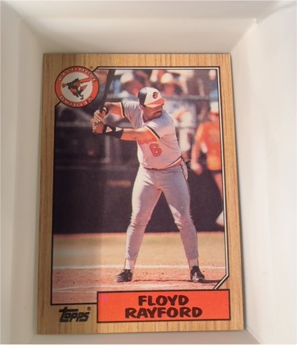 1987 Topps #426 Floyd Rayford — front