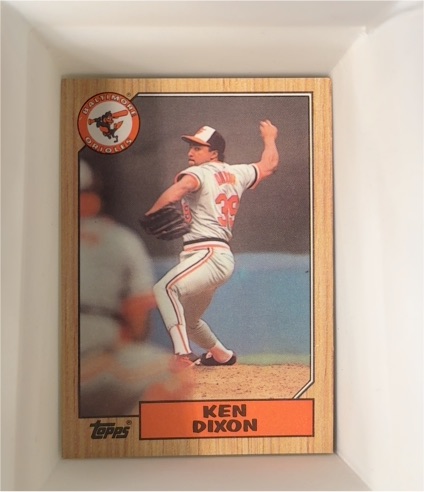 1987 Topps #528 Ken Dixon — front
