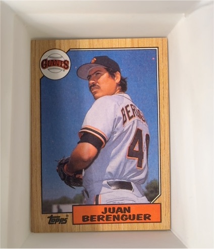 1987 Topps #303 Juan Berenguer — front