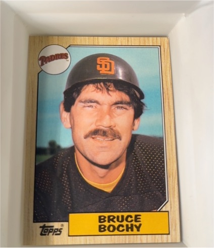 1987 Topps #428 Bruce Bochy — front