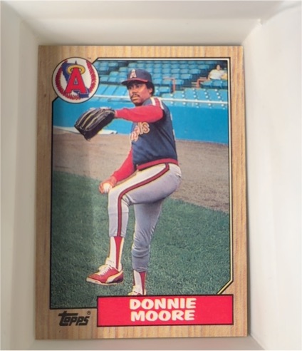 1987 Topps #115 Donnie Moore — front