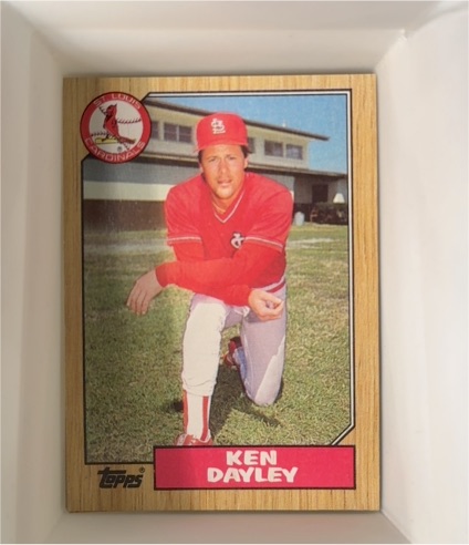1987 Topps #59 Ken Dayley — front