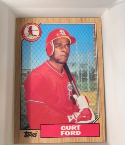 1987 Topps #399 Curt Ford — front
