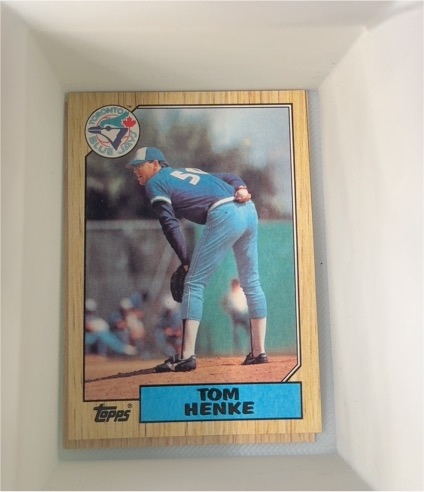 1987 Topps #510 Tom Henke — front