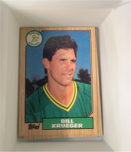 1987 Topps #238 Bill Krueger — front