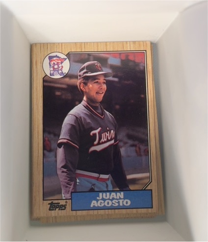 1987 Topps #277 Juan Agosto — front