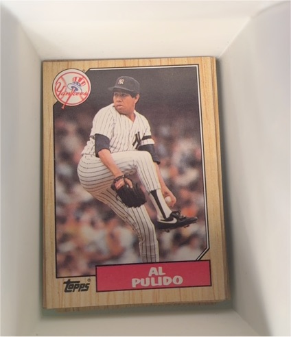 1987 Topps #642 Al Pulido — front