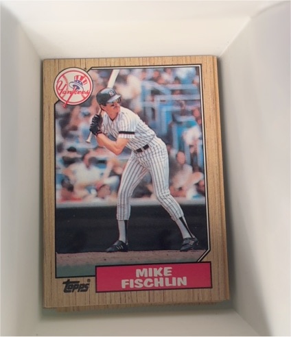 1987 Topps #434 Mike Fischlin — front