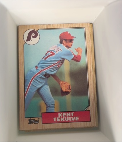 1987 Topps #684 Kent Tekulve — front