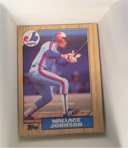 1987 Topps #588 Wallace Johnson — front