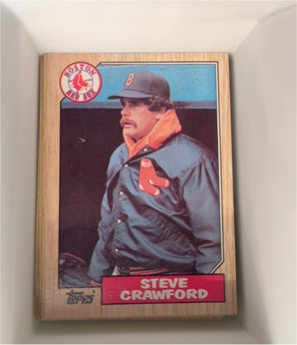 1987 Topps #589 Steve Crawford — front