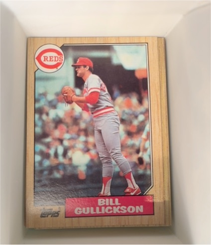 1987 Topps #489 Bill Gullickson — front