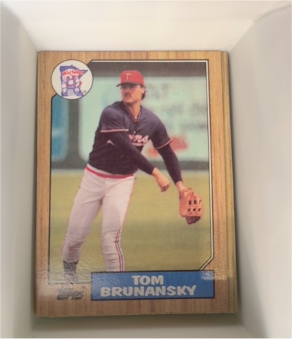 1987 Topps #776 Tom Brunansky — front