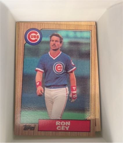 1987 Topps #767 Ron Cey — front