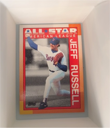 1990 Topps #395 Jeff Russell All-Star — front