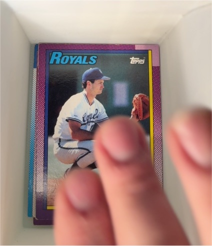 1990 Topps #202 Mike Macfarlane — front