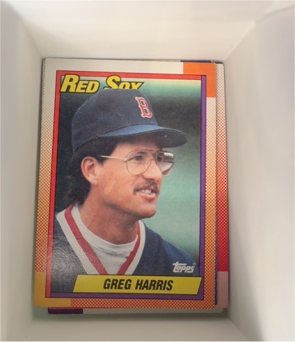 1990 Topps #529 Greg Harris — front