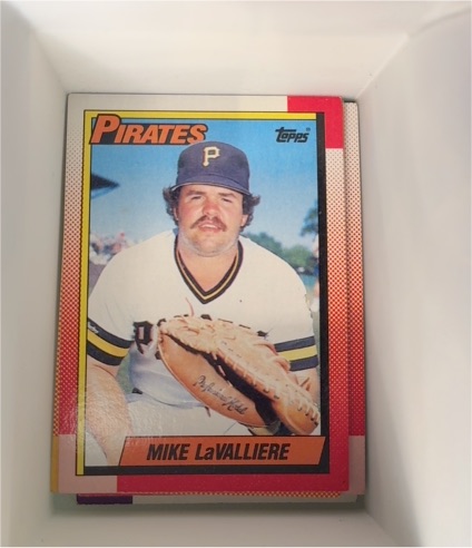 1990 Topps #478 Mike LaValliere — front
