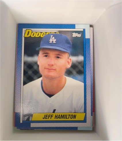 1990 Topps #426 Jeff Hamilton — front