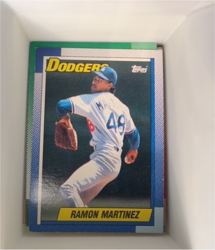 1990 Topps #62 Ramon Martinez — front