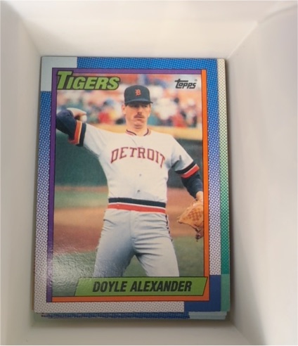 1990 Topps #748 Doyle Alexander — front