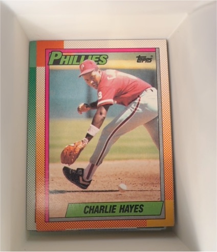 1990 Topps #577 Charlie Hayes — front