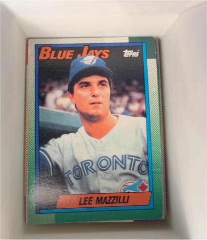 1990 Topps #721 Lee Mazzilli — front