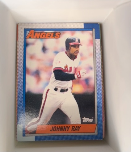1990 Topps #334 Johnny Ray — front
