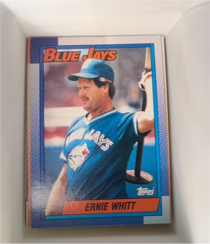 1990 Topps #742 Ernie Whitt — front