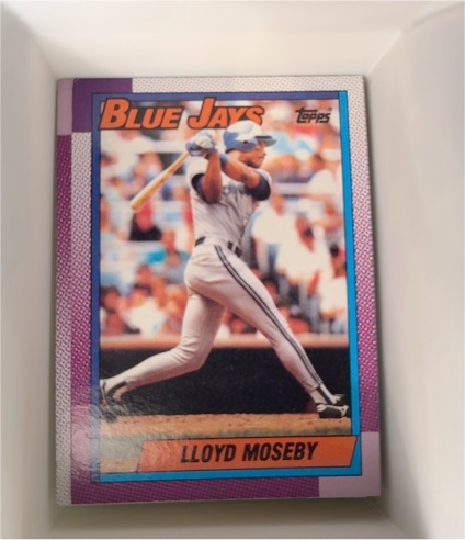 1990 Topps #779 Lloyd Moseby — front