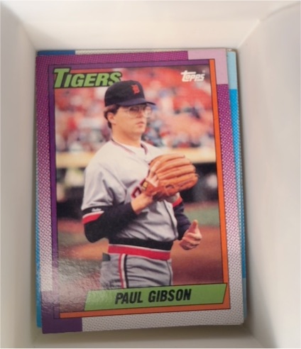 1990 Topps #11 Paul Gibson — front