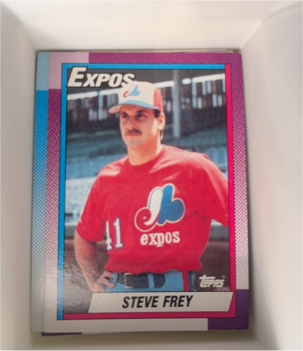 1990 Topps #91 Steve Frey — front