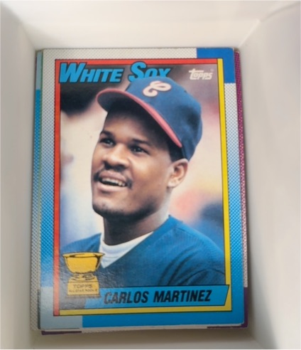 1990 Topps #461 Carlos Martinez — front