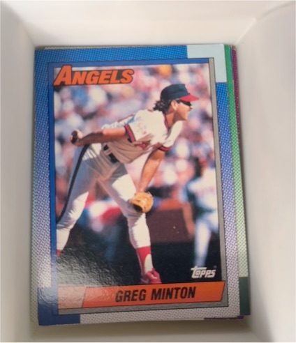 1990 Topps #421 Greg Minton — front