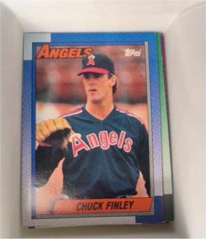 1990 Topps #147 Chuck Finley — front