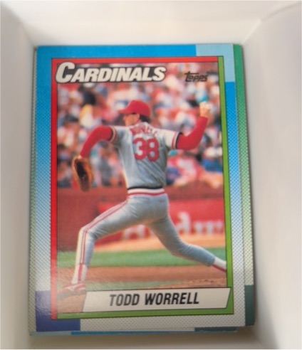 1990 Topps #95 Todd Worrell — front