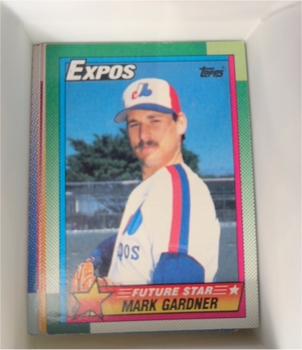 1990 Topps #284 Mark Gardner — front