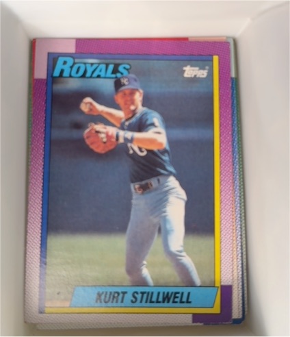 1990 Topps #222 Kurt Stillwell — front